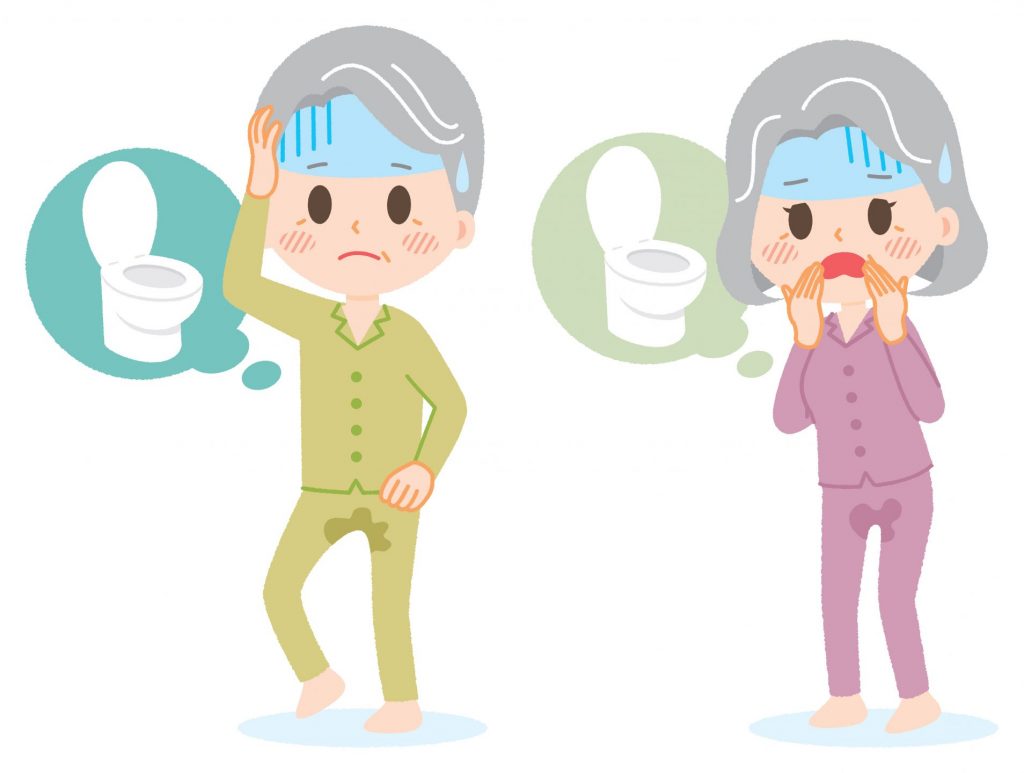 認知症の尿失禁時の注意点
