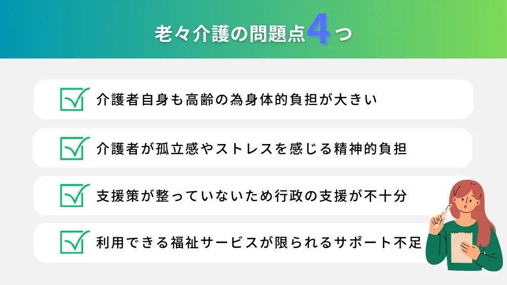 老々介護の問題点