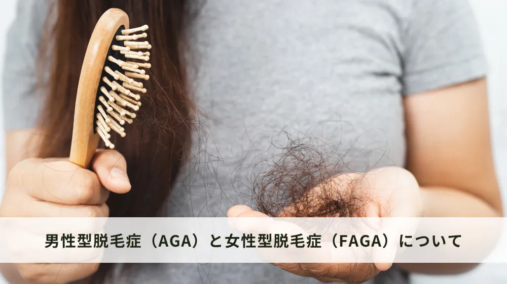 男性型脱毛症（AGA）と女性型脱毛症（FAGA）の治療法